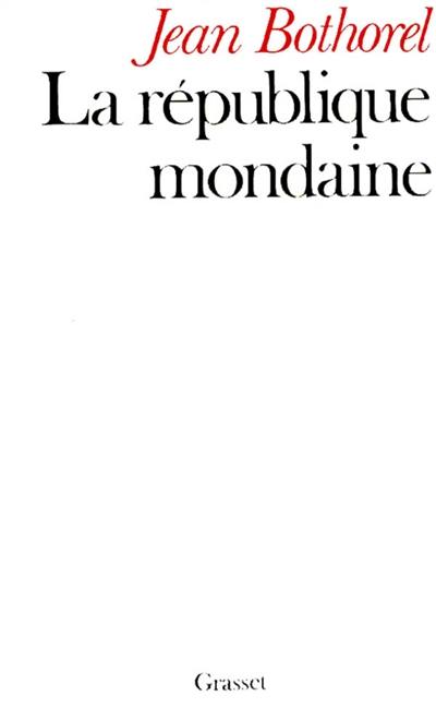 La République mondaine