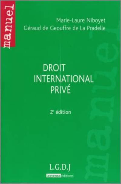 Droit international privé