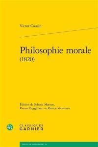 Philosophie morale (1820)