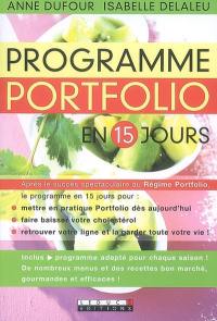 Programme Portfolio en 15 jours