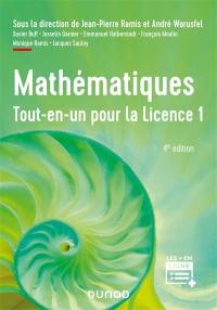 Mathématiques : tout-en-un pour la licence 1