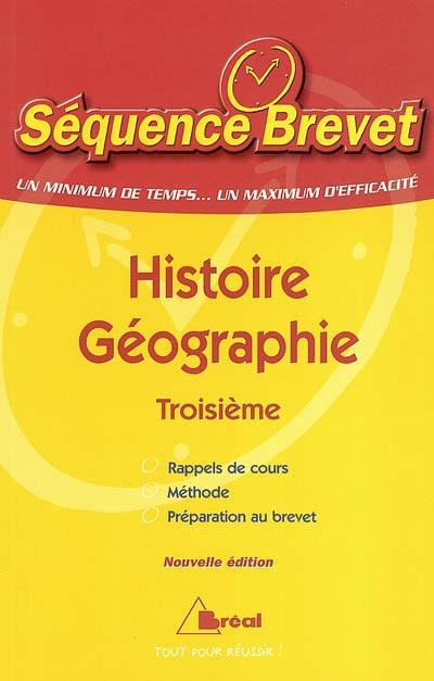 Histoire-géographie troisième