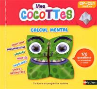 Mes cocottes, calcul mental CP et CE1 : dès 6 ans