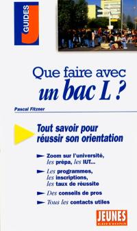 Que faire avec un bac L ?