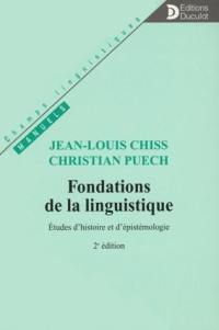 Fondations de la linguistique : études d'histoire et d'épistémologie