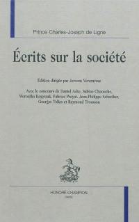 Ecrits sur la société