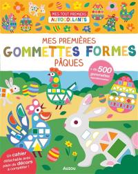 Pâques : mes premières gommettes formes