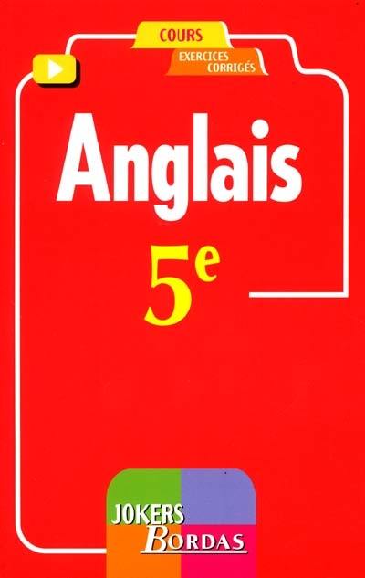 Anglais 5e