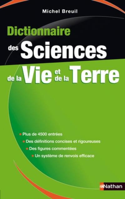 Dictionnaire des sciences de la vie et de la Terre