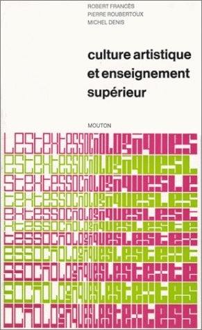 Culture artistique et enseignement supérieur : la structure des intérêts artistiques de loisir chez les étudiants