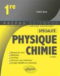 Physique chimie 1re spécialité