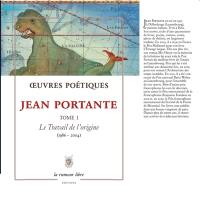 Oeuvres poétiques. Vol. 1. Le travail de l'origine (1986-2004)