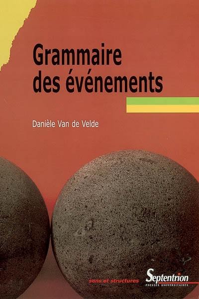 Grammaire des évènements