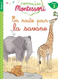 En route pour la savane : niveau 2