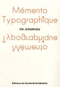 Mémento typographique