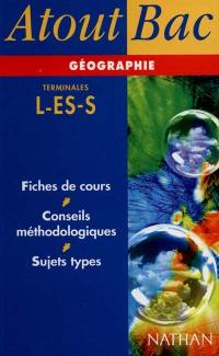 Géographie, terminales L, ES, S