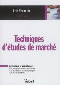 Techniques d'études de marché