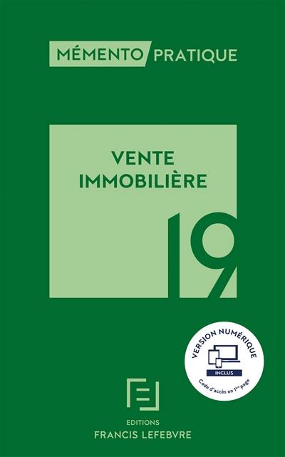 Vente immobilière 2019