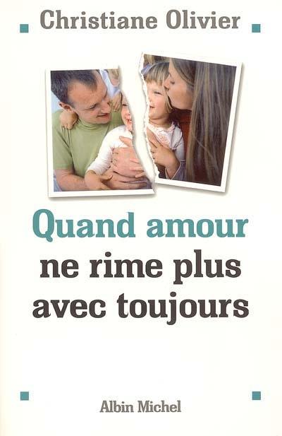 Quand amour ne rime plus avec toujours