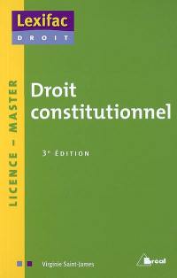 Droit constitutionnel : licence, master