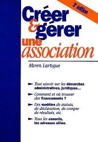 Créer et gérer une association