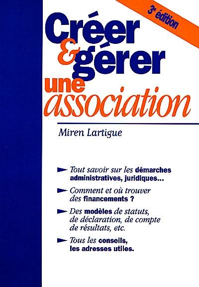 Créer et gérer une association