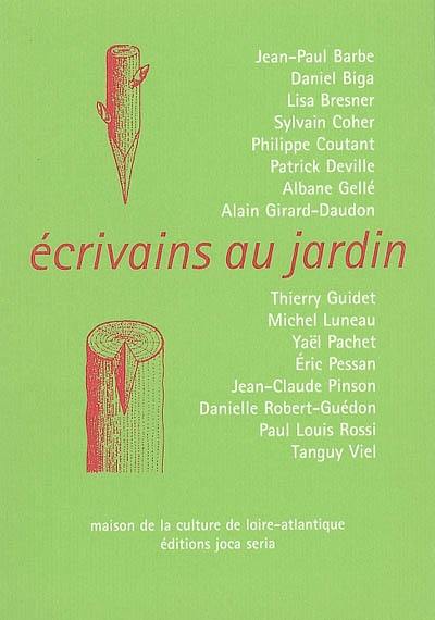 Ecrivains au jardin