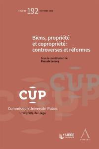 Biens, propriété et copropriété : controverses et réformes