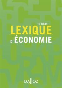 Lexique d'économie