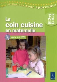 Le coin cuisine en maternelle, PS-MS