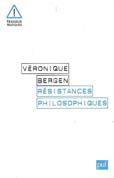 Résistances philosophiques