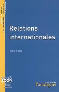 Relations internationales