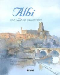 Albi : une ville en aquarelles