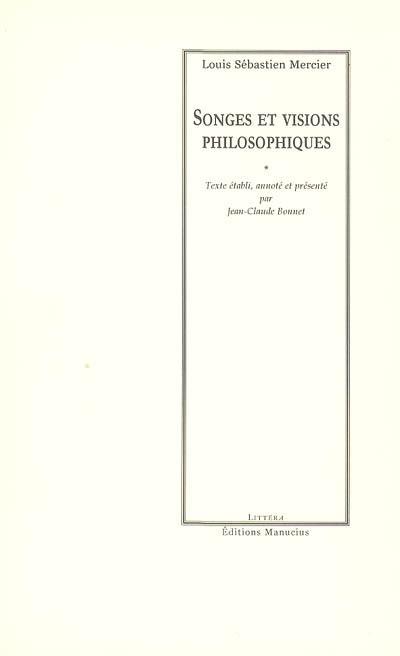 Songes et visions philosophiques