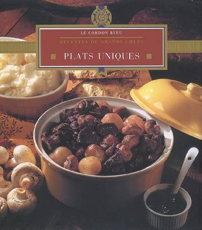 Plats uniques : recettes de grands chefs