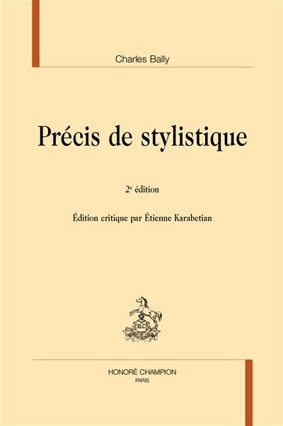 Précis de stylistique