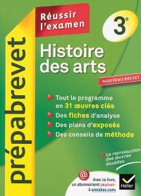 Histoire des arts 3e : réussir l'examen