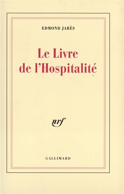 Le Livre de l'hospitalité