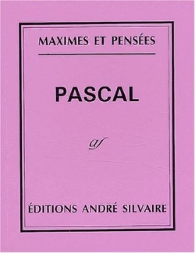 Maximes et pensées