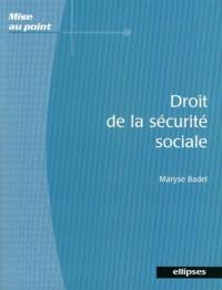 Droit de la sécurité sociale