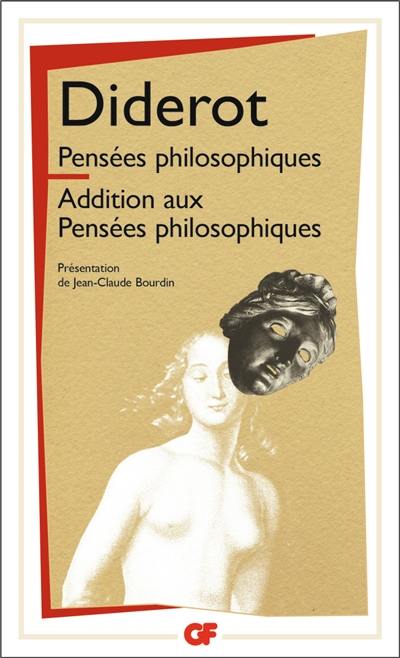 Pensées philosophiques. Addition aux Pensées philosophiques