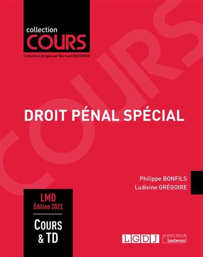 Droit pénal spécial : cours & TD