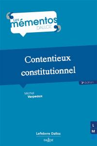 Contentieux constitutionnel