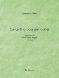 Concertino pour grenouilles