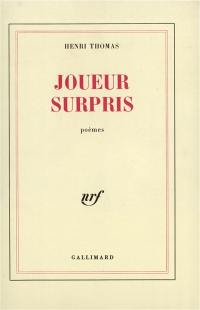 Joueur surpris