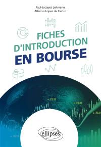 Fiches d'introduction en Bourse