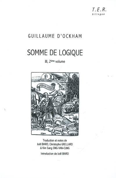 Somme de logique. Vol. 3-2