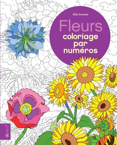 Fleurs : coloriage par numéros