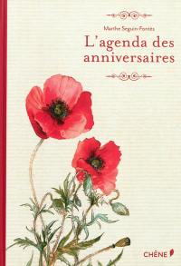 L'agenda des anniversaires