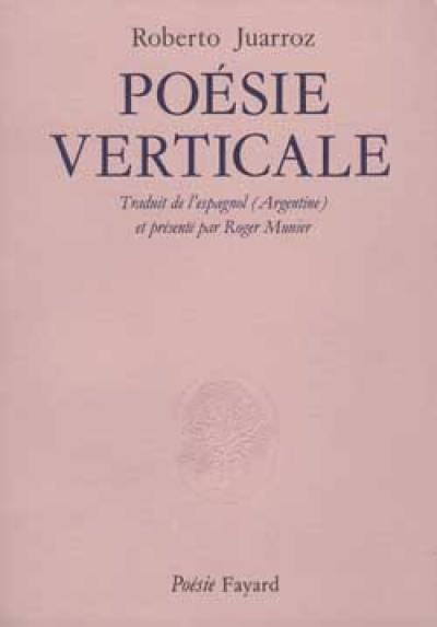 Poésie verticale